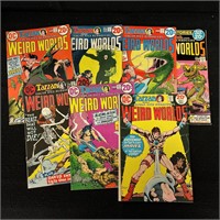 Weird Worlds 1-7 DC Bronze Age Series