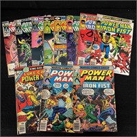Power Man Lot w/ 48,49,50 1st Iron Fist Team Up