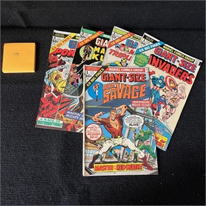 Marvel Giant-Size Bronze Age Lot w/Invaders +