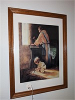 Framed Art Joseph & Jesus