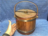 Vtg Basketville Vermont sugar "sewing" bucket