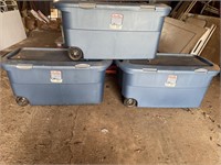 Party Totes on Wheels 45 Gallon