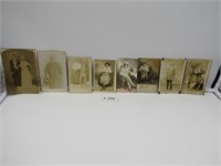 Lot of 8 - Photo's 1900's