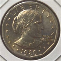 1980p Susan b Anthony dollar