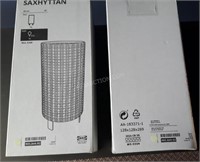 2 NEW Saxhyttan Table Lamps