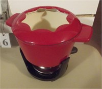 Cast iron fondo pot - NO Skewers