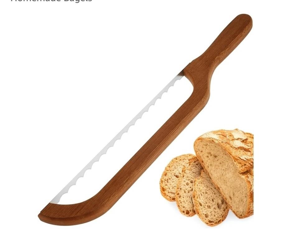 Bread Slicer, Serrated Bagel Bread Bow