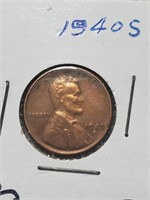 High Grade 1940-S Wheat Penny