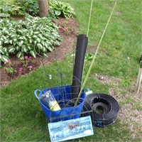 GARDEN BORDER FENCE, PEONY STAKES, EDGING, WEED>>>