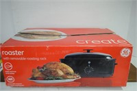 New GE Roaster,Cooks Up To 18lb. Turkey