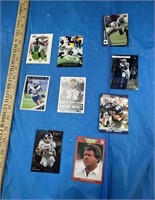 9 Assorted Dallas Cowboys Sports Cards