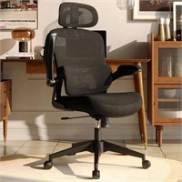 Ergonomic Mesh Office Chair  High Back Desk