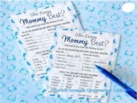 20 PCS, DISTINCTIVS Who Knows Mommy Best - Blue Bo