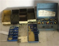 Organizing Bins, Electrical Connectors and Screws