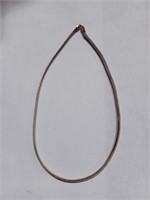 Marked 925 Thick Band Necklace- 27.9g