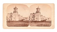 San Antonio Mission San Jose Stereograph Card