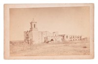 San Antonio Mission San Jose 1885 Photo Card