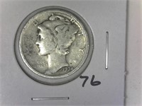 1934 Mercury Dime