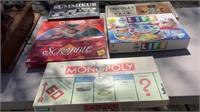 Games, Rummikub, Tripoley, Life, 3 Checkers,