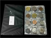 WORLD COIN COLLECTION IN ALBUM