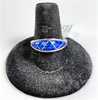 Zuni Sterling Opal Ring (Phyllis Beyuka) Ring 2 Gr