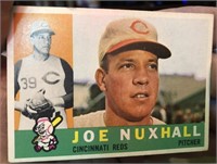 1960 Cincinnati Reds Joe Nuxhall Topps Baseball