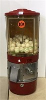 Vintage Vendorama coin operated gumball machine