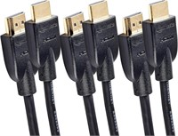 (U) Amazon Basics High-Speed HDMI Cable (18 Gbps,