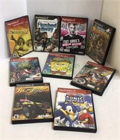 PlayStation 2 game lot - total of nine games