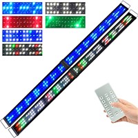 KZKR Upgraded Aquarium Light Multi-Color Remote C