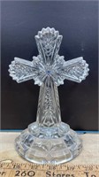 Glass Crucifix (7.5"H). *LYR