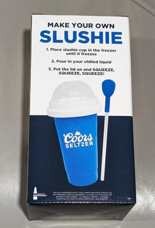 NEW Coors Seltzer Make Your Own Slushie