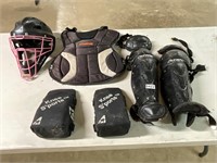 Catchers Equipment - helmet, pads, all