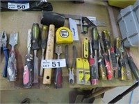 Qty of Hand Tools inc Chisels, Mallets & pliers
