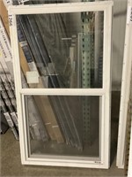 Vinyl Frame Dual Glazed Single Hung TW Window