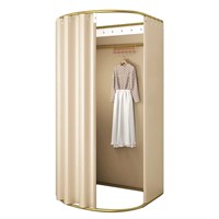 Clothing Store Fitting Room with Shading Curtain