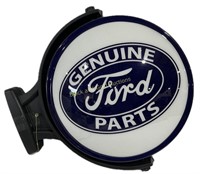 Genuine Ford Parts Light Up Revolving Globe Sign