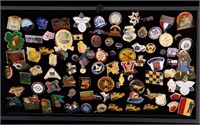 Assorted Vintage Enameled & Other Pins