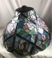 Stained Glass Lamp Shade 16 round 12 tall