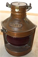 Port Railroad Light - Brass