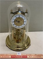 BEAUTIFUL BRASS MADE IN GERMANY DOME CLOCK