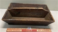 PRIMITIVE DIVIDED WOODEN PINE TRAY