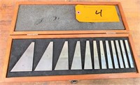 FOWLER ANGLE GAGE BLOCK SET (MADE IN JAPAN)