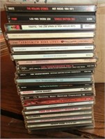20 CDs Aerosmith, Roxette, REM, Rolling stones,