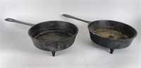 Cast Iron Skillets with Feet