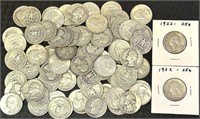 Pre-1965 Quarters (90% Silver, $19.50 Face).
