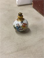 Kama Sutra snuff Bottle.  Hand painted