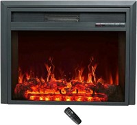 C-Hopetree Electric Fireplace Insert, Portable Fre