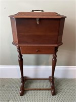 Spindle Leg Sewing Cabinet
