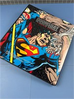 DOOMSDAY VINTAGE SUPERMAN CARDS W/ BINDER